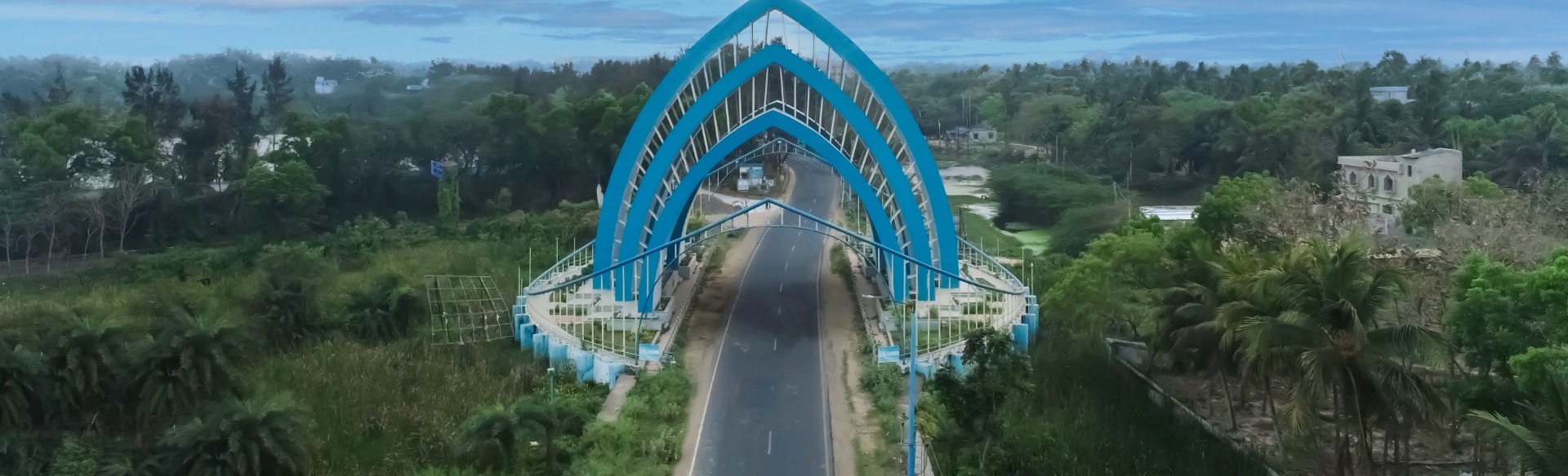 Marine Drive road from Digha Gate to Sankarpur